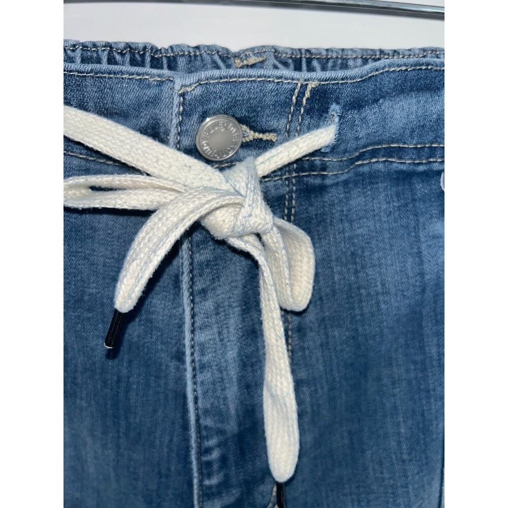 Women's Judy Blue High Rise Drawstring Denim Joggers Size 18W - Picture 4 of 7